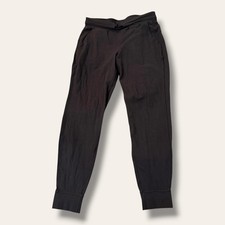 Lululemon Pants Womens 10 Black Jogger Drawst...