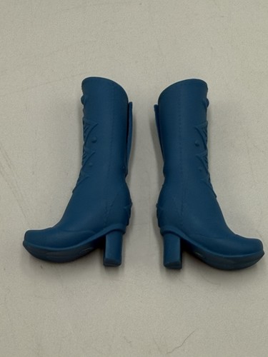 Disney Elsa Anna bottes bleues chaussures poupée Olafs Frozen Adventure 12" Barbie - Photo 2/6