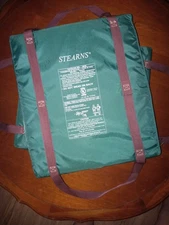 Stearns Green Boat Floatation Device Seat Cushions 