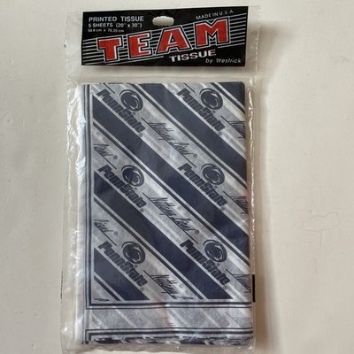 Penn State Nittany Lions Tissue Paper 5 Sheets Made In USA New