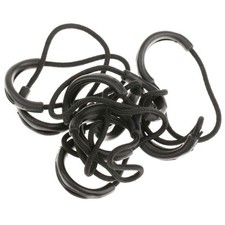 10x Rei&szlig;verschluss Zieht Schnur Seil Enden Schloss Zip Slider Ersatz 65mm