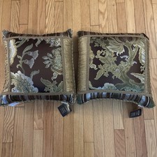 Austin Horn Classics Wonderland Throw Pillows Set of 2 With Tags Made In USA