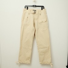 Ralph Lauren Vintage Women s Y2K Beige Cargo Pants Size8 READ