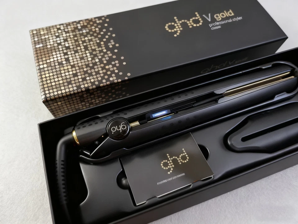 Plancha de pelo GHD Gold modelo profesional para todo tipo de cabello Reino Unido # regalo - Imagen 2 de 4
