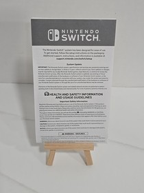 🎮 Nintendo Switch White OLED Console HEG-001 CIB Complete in Box TESTED VGC