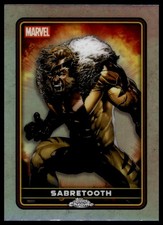 2025 Topps Chrome Marvel Deadpool Sabretooth #41 Refractor
