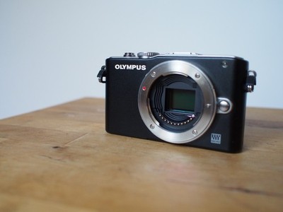 OLYMPUS PEN Lite E-PL3 - Guter Zustand - schwarz