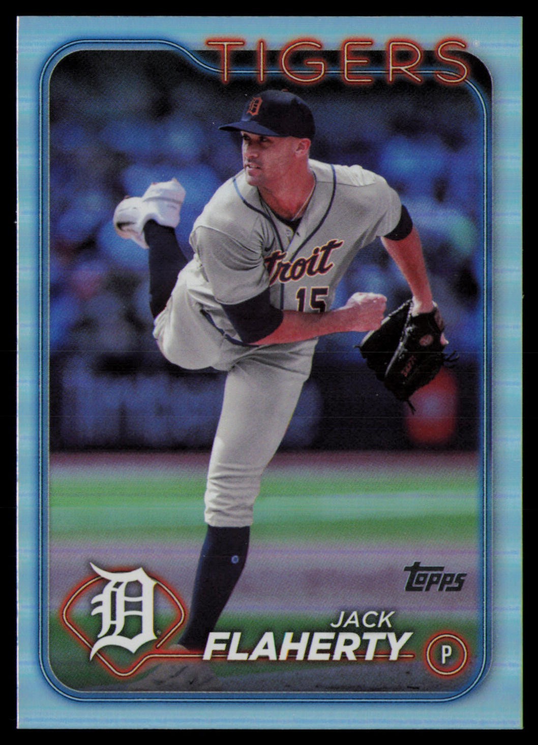 2024 Topps Series 2 - Jack Flaherty #640 Rainbow Foil