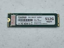 CeaMere M.2 NGFF Express SSD 512G SATA3 2280 CMSSDG Laptop Solid State Drive