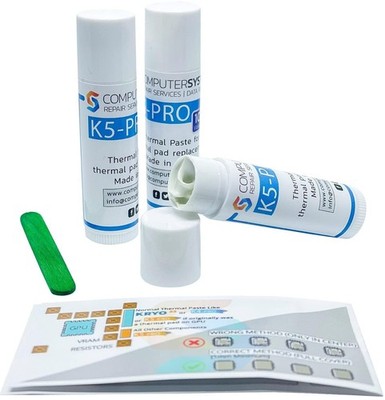 K5 PRO 3X10g 30g Tampal Terma Likat untuk Penggantian Pad Terma Cecair Pad Te...