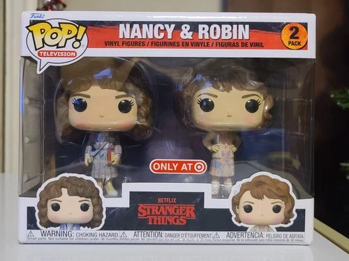 Funko Pop Stranger Things Nancy & Robin 2 Pack Target Exclusive