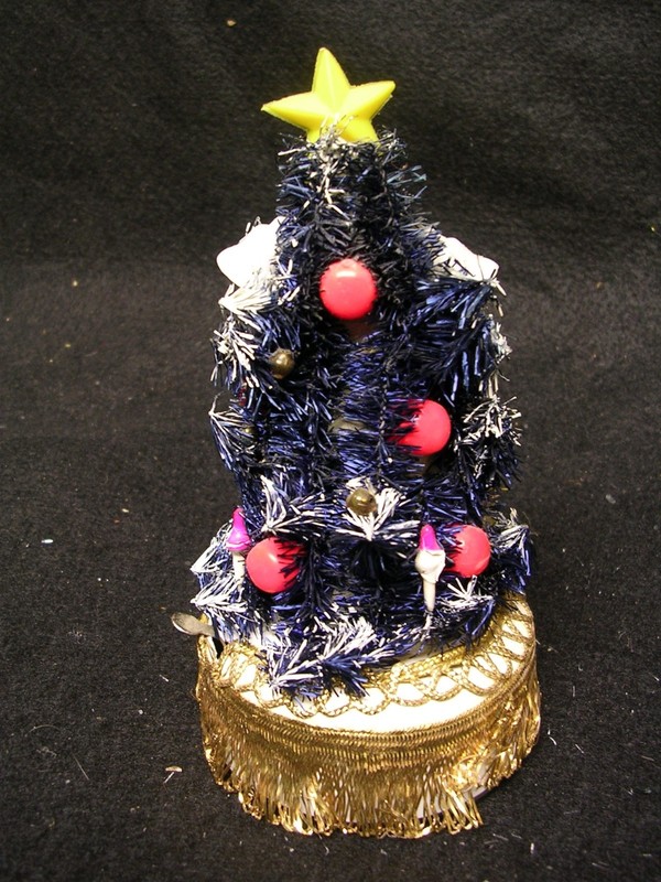 Vintage Battery Operated Christmas Tree