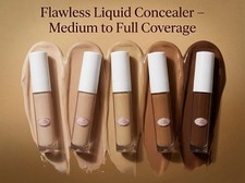 Flawless Liquid Concealer Medium Neutral Full Coverage Long Lasting Hydrating