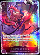 Vinsmoke Reiju OP12-063 SR ONE PIECE Tcg Card Game NM PURPLE