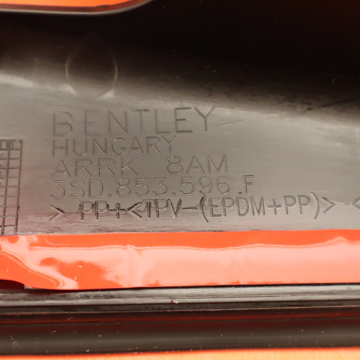 BENTLEY GTC LUGGAGE COMPARTMENT COVER PANEL 2020-2022 2023 2024 3SD853596F OEM
