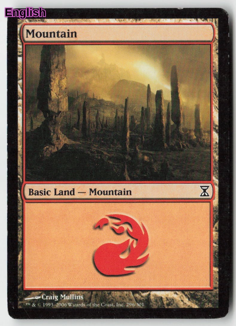 MTG Mountain [TSP - 296] MP