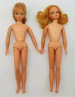 Lot Of 2 Vintage Barbie Skipper Dolls Mod Dramatic 1969 60s 70s Midge?