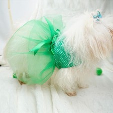Vestito Per Cani Articoli Per Animali Domestici Gonne A Pois Graziose Gonne ☆