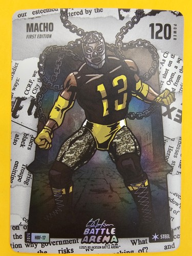 2026 Bo Jackson Battle Arena Steel Macho HBF-17 Headliner