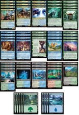 Mazzo Final Fantasy Magic the Gathering - Rampa Simic Town - MTG - 60 carte!