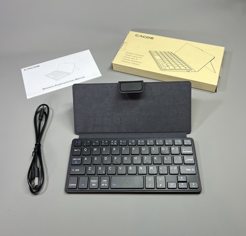 Pocket Bluetooth Keyboard for iPad iPhone Samsung Ultra Thin Wireless Foldable - 第 11/24 張圖片
