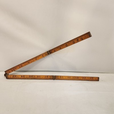 Vintage STANLEY Boxwood Folding Rule
