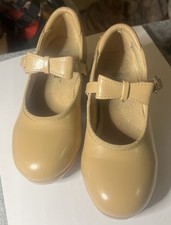 Balera Mary Jane Dance Tap Shoes Girls Caramel Style B70