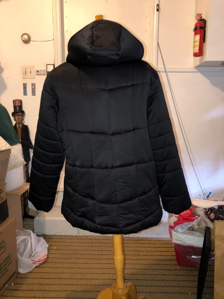 Style & Co. Quilted Hooded Jacket Size 2X - Image 3 of 4