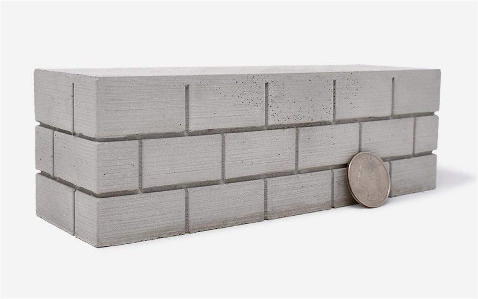 Dolls House Concrete Block Wall Miniature Garden Street Construction 1:12 Scale