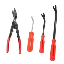 4Pcs Auto Clip Pliers Set Fastener Remover Trim Rivet Removal Tool Kit for Car 