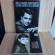 2 x Hollywood Movie Star Photography Books Classic Portraits Film Stills Bundle.
