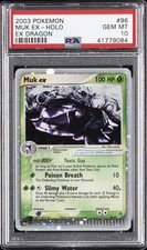 2003 POKEMON EX DRAGON #96 MUK EX-HOLO PSA 10 on eBay