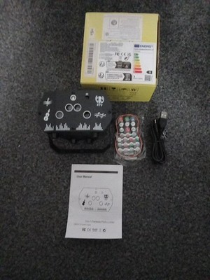 USB 3 in 1 Fantasy Party Licht RGB Mini DJ Disco Laser Licht Projektor 