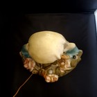 Vintage Michigan Composition Chalkware Virgin Mary Sacred Heart Lamp 1957 — photo 6