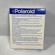 Polaroid Type 600 Film Sealed Package Expired 07/2001