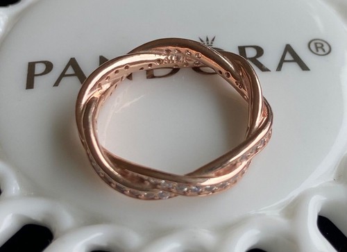 Original Pandora Ring Rose Twist of Fate #180892CZ - Bild 4 von 8