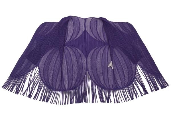 PLEATS PLEASE Mesh Pattern Buttonless Cardigan Si… - image 10