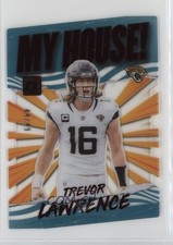 2021 Panini Clearly Donruss My House Red 44/49 Trevor Lawrence #CMH-TL 0w27
