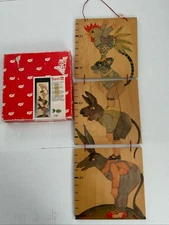 Sevi Antje Vogel Vintage Growth Chart With Animals