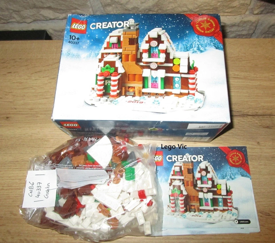 LEGO 40337 Mini Gingerbread House, photo 1 sur 2