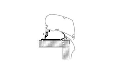 Thule Adapter Hobby Roof ab 2013 B-Ware