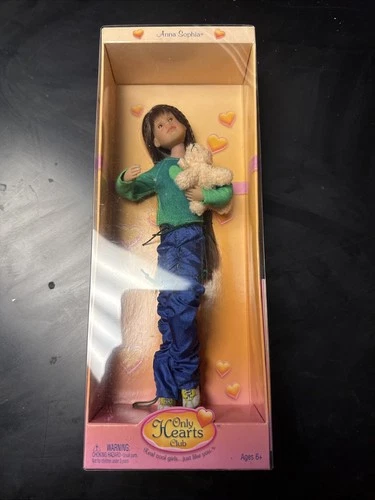 ONLY HEARTS CLUB Fashion DOLL ANNA SOPHIA w/DOG NEW IN BOX 2004 NRFB NIB