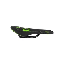 SDG Fly Jr Bicycle Saddle - Lightweight Synthetic Leather, Cordura Protected,