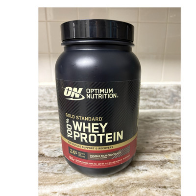 Optimum Nutrition Gold Standard Whey Double Rich Chocolate 31.7oz 24g Gluten-Fr 