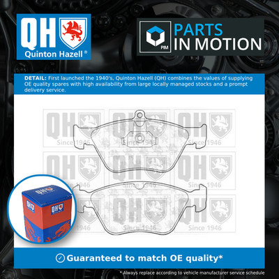 Brake Pads Set fits SAAB 900 Mk2 2.3 Front 93 to 98 B234I QH 1605003 4467049 New