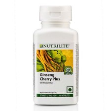 Nutrilite Amway Ginseng Cherry Plus Tabletten, 100N - Lange Haltbarkeit,...