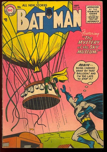 Batman #94 Nice Unrestored Late Golden Age Superhero Vintage DC Comic 1955 VG+