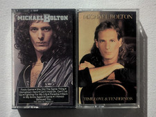 MICHAEL BOLTON Cassette Lot/2: Self-Titled, Time Love  Tenderness