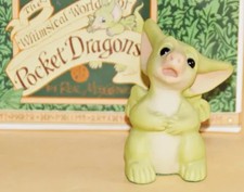 Smok kieszonkowy "Dlaczego?" & Box Dragon Whimsical World of Pocket Dragons