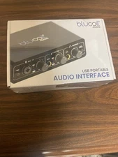 blucoil audio USB portable audio interface Sealed NEW